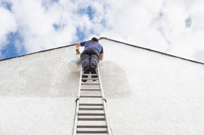 Peinture extérieure à Toulonjac — façades et ravalement